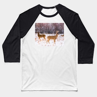 Deer illustration Baseball T-Shirt